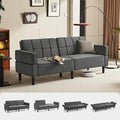 Sofa mit einer verstellbaren Rueckenlehne