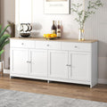 Sideboard mit Metallgriffen und 3 Schubladen
