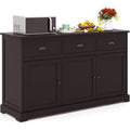 Sideboard mit Schubladen, Hoehenverstellung und geschlossenem Stauraum