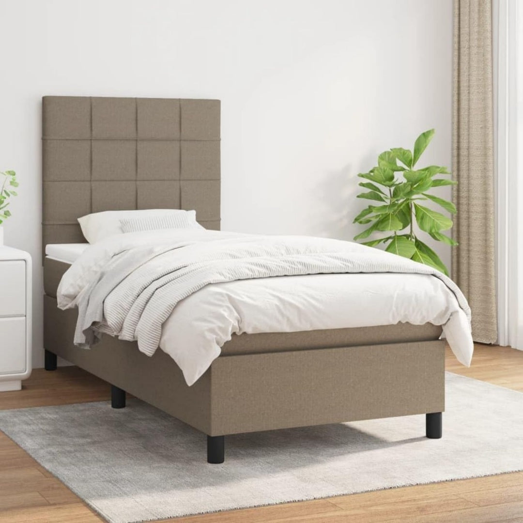 Hoehenverstellung und einen Taschenfederkern an dem Boxspringbett