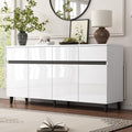 Sideboard mit 4 Tueren und 4 Schubladen