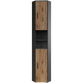 Der Hochschrank misst 33 x 192 cm