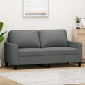 Sofa aus Stoff mit einem Metallgestell