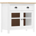 Sideboard mit Glastueren und Schubladen
