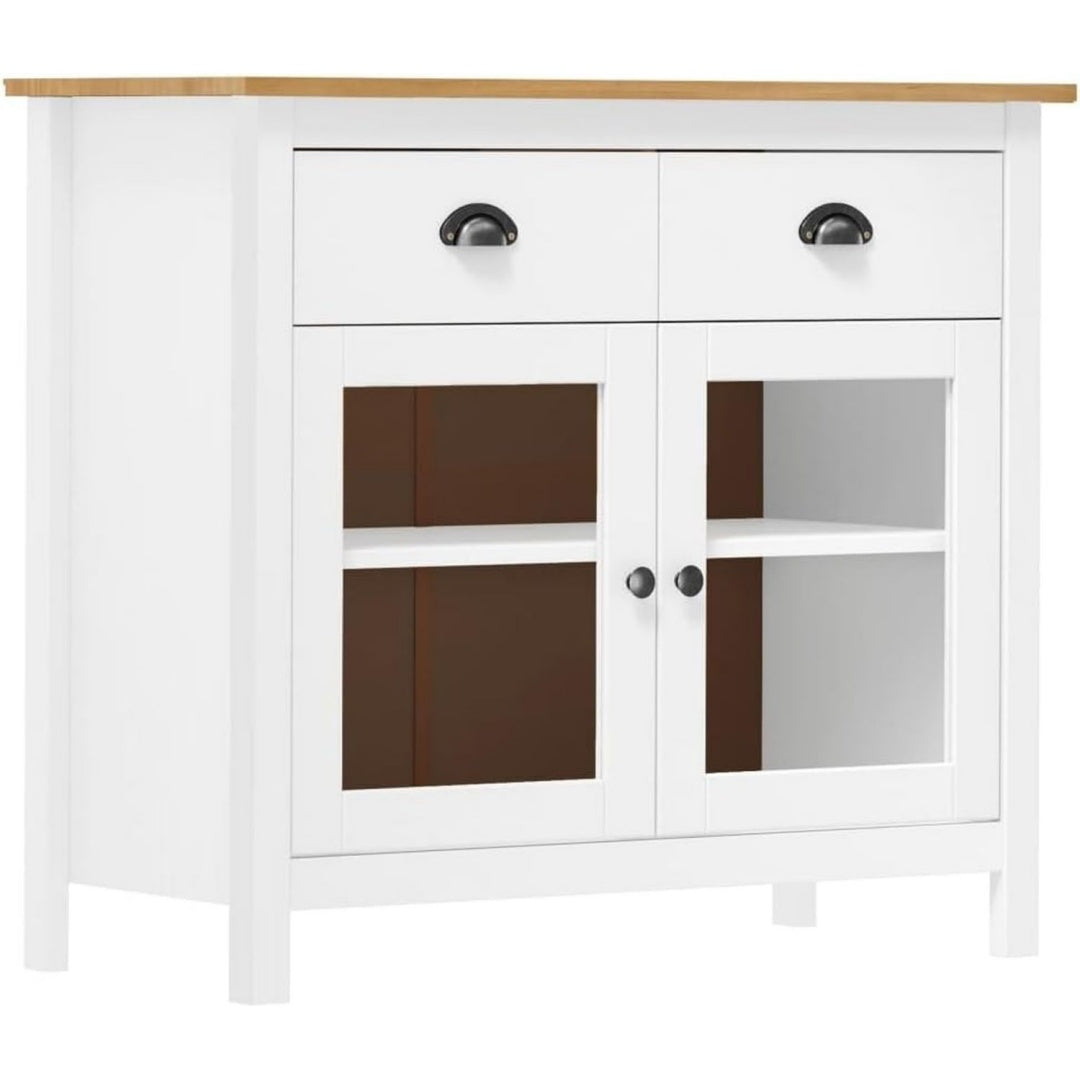 Sideboard mit Glastueren und Schubladen