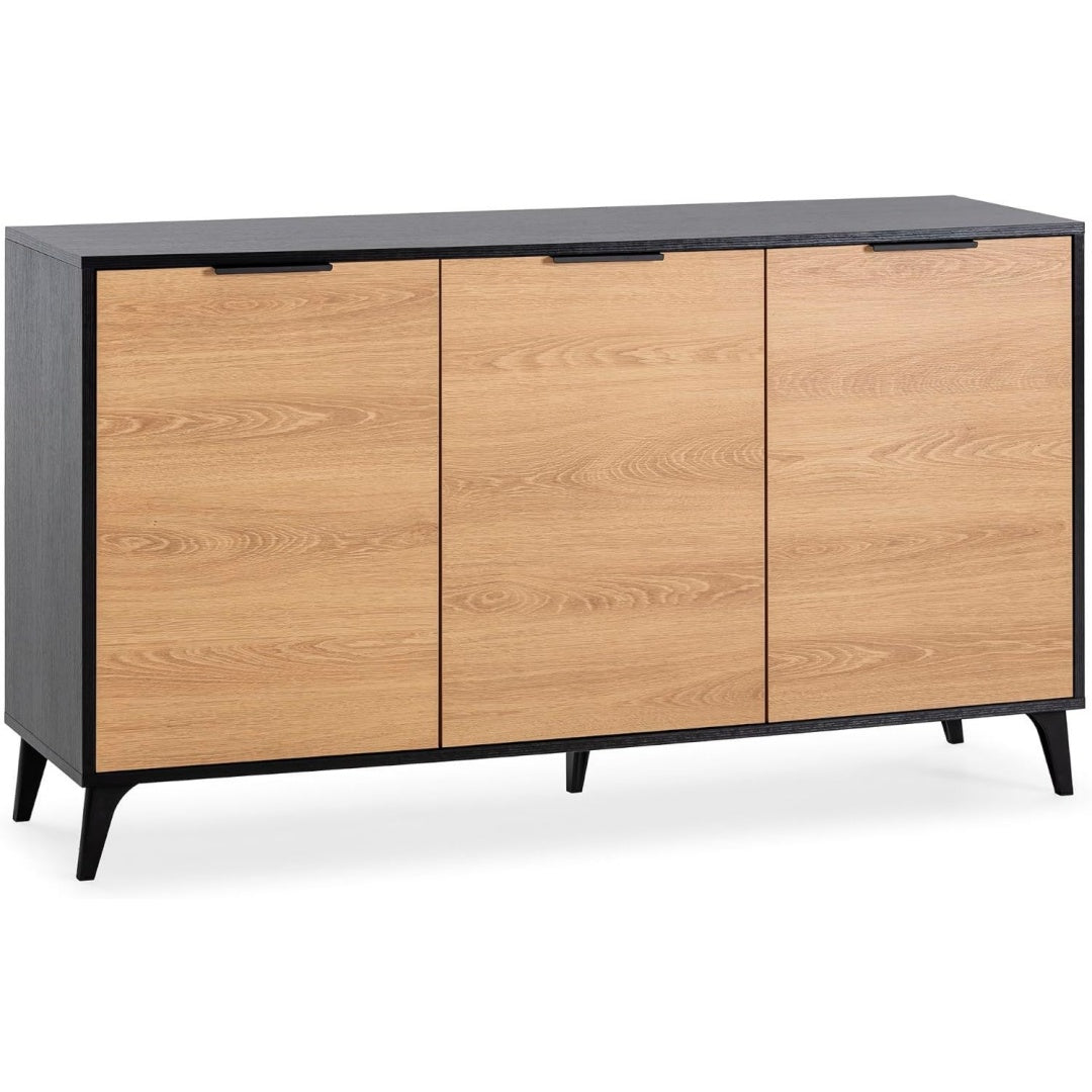 Sideboard mit 3 Tueren und beschichteten Flaechen