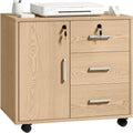 Hoehenverstellung und 3 Schubladen an dem Sideboard