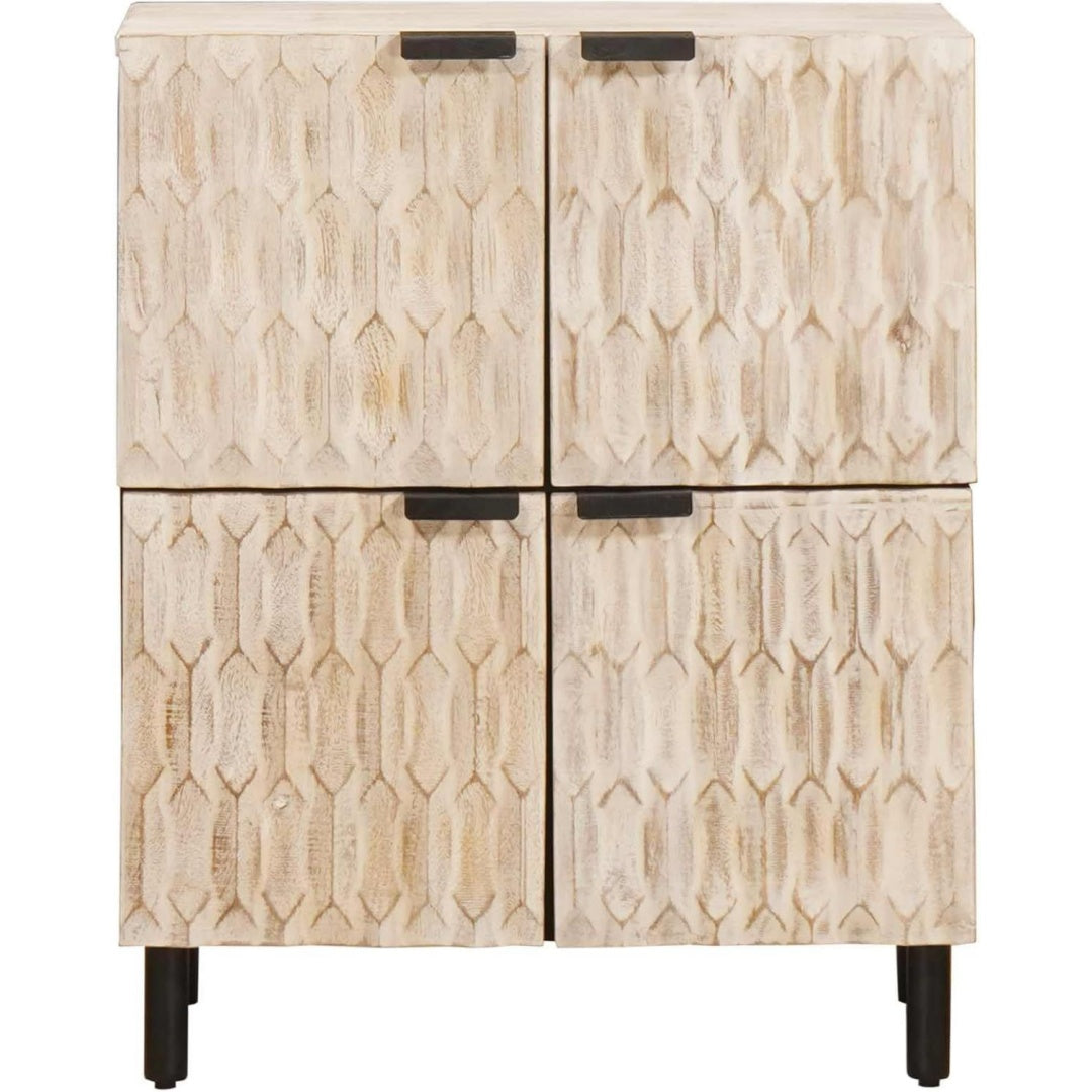 Sideboard mit den Massen 60 x 33 x 75 cm in Weiss
