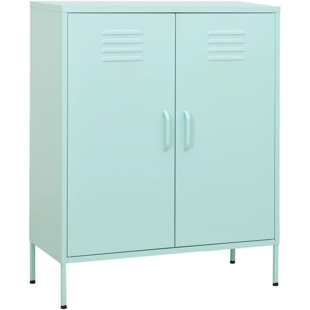 Das Sideboard misst 80 x 35 x 101.5 cm