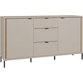 Sideboard verbindet Holzoptik und 3 Schubladen
